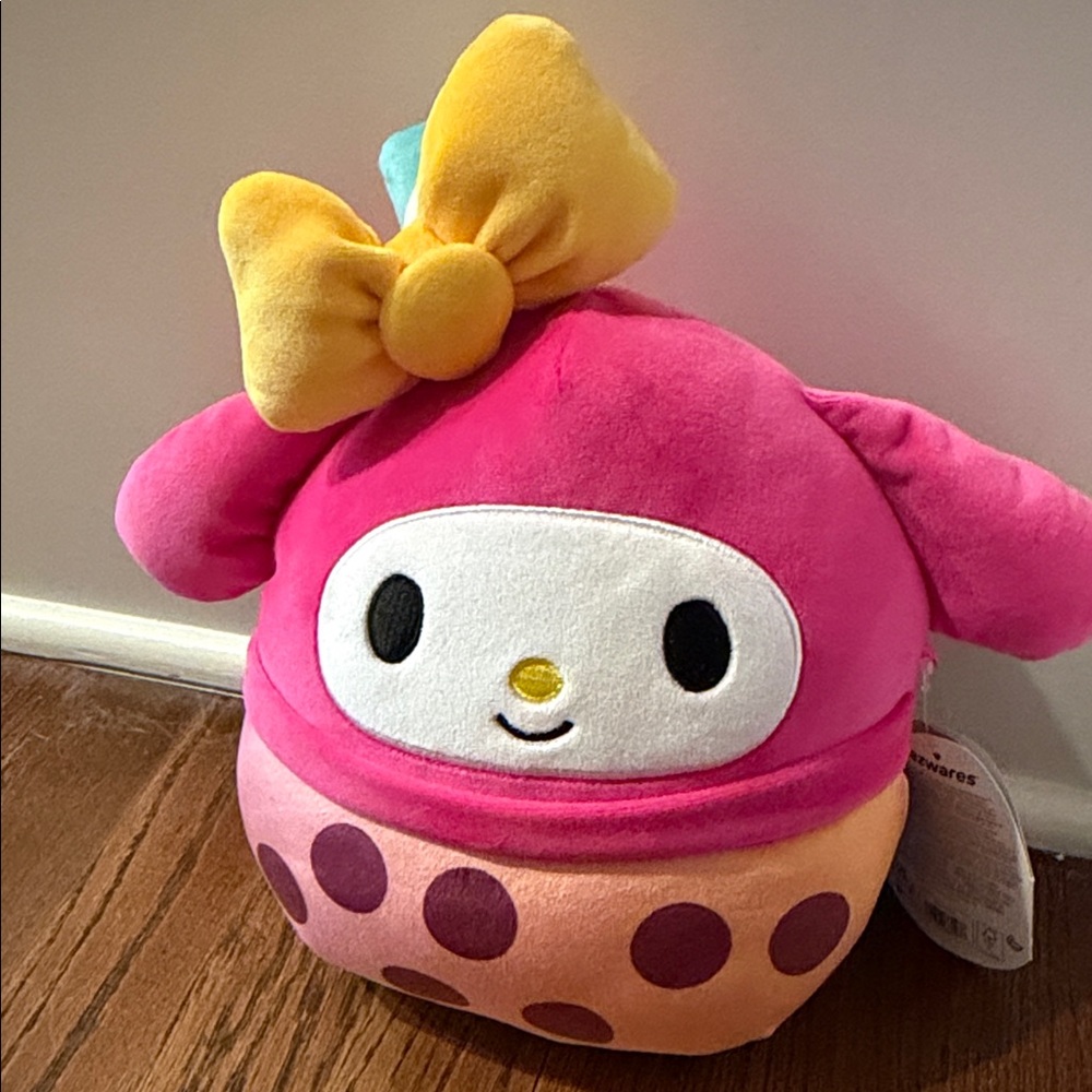 Squishmallow Sanrio hello kitty my melody bobo tea plush nwt